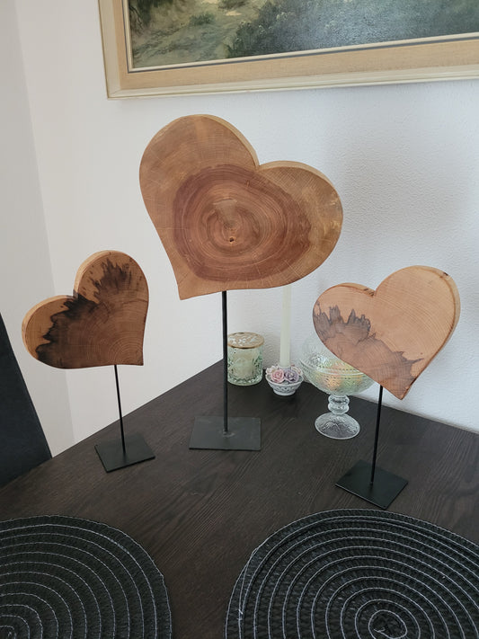 Holzherz groß