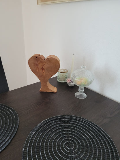 Holzaufsteller Herz 25cm
