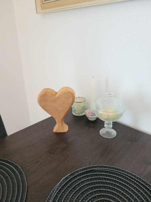 Holzaufsteller Herz 22cm