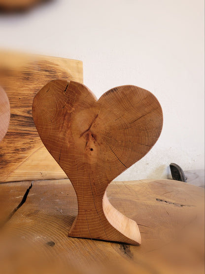 Holzaufsteller Herz 25cm